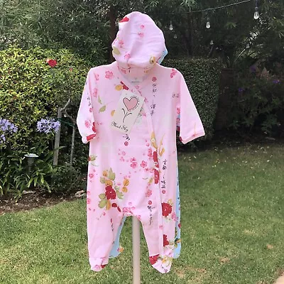 New 12 Months Mad Sky Footie Pajamas Sleeper Baby Girls Infant Infants Floral • $24.99