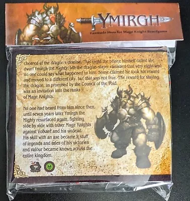 YMIRGH: Fan-made Character For Mage Knight Board Game + Free Shipping • $5