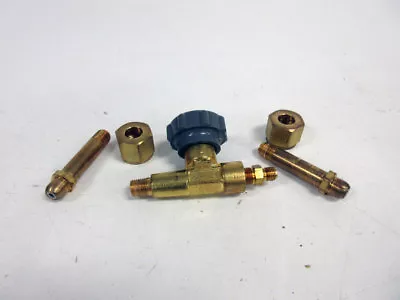 Matheson Gas Valve Lmf 4373a Brass Side Regulator Attachment • $14.09