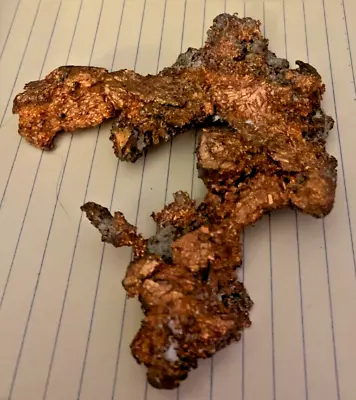 Michigan Solid Copper Nugget  Houghton Keweenaw Mines  374 Grams • $90