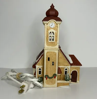 $15 • Buy 1987 Dept 56 Alpine Village Series Church - Retired Vintage Christmas