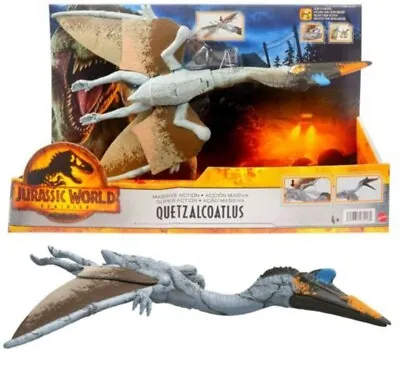 Jurassic World Dominion QUETZALCOATLUS Massive Action Dinosaur Figure Toy! • $23.99