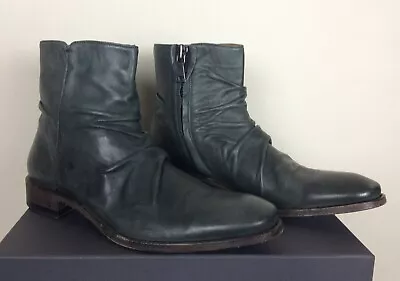 $698 Brand New John Varvatos Collection Morrison Sharpei Leather Boots 9 • $349.99