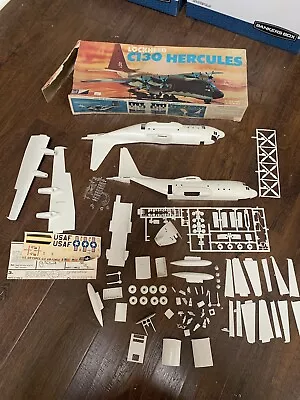 1/72 Scale MPC C-130 Hercules Airplane Kit #2-3400 BN Open Box Parts Kit • $40