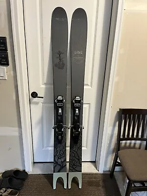 New 2021 Line Pescado Skis Mounted With Used Marker Baron Small Size Bindings • $600