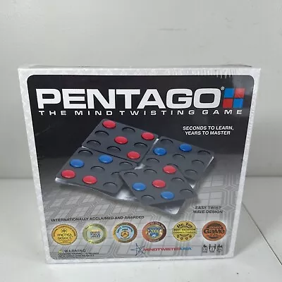 PENTAGO The Mind Twisting Game 2005 Complete Award Winning MENSA NEW SEALED • $26.99