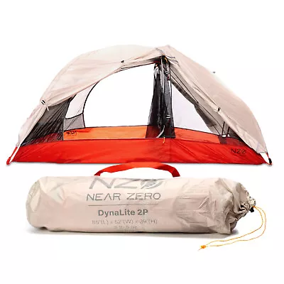 2-Person Ultralight Backpacking Tent Premium Materials Freestanding 2 Doors • $299.50