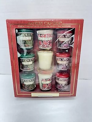 Yankee Candle 10 Piece Sampler Set - Holiday Favorites - RARE HTF 1.75 Oz Each • £33.24