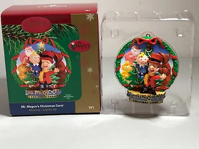 Mr. Magoo's Christmas Carol Christmas Ornament Carlton Cards TESTED 2004 Rare • $180