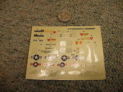 Revell Monogram Decals 1/48 A-37 Dragonfly  L109 • $8.75