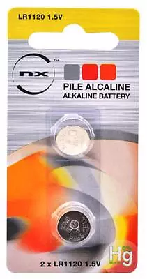 Enix Energies - PBA9007 - Battery Alkaline Button 191/lr55 2pk • £2.99