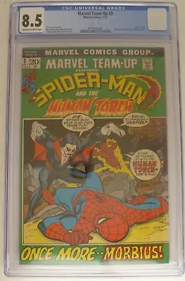 MARVEL TEAM-UP #3 CGC 8.5 3rd MORBIUS • $226.07