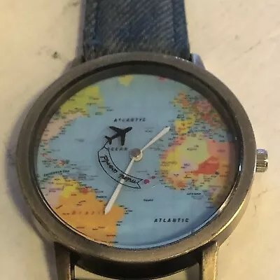 World Map Quartz Watch • $8