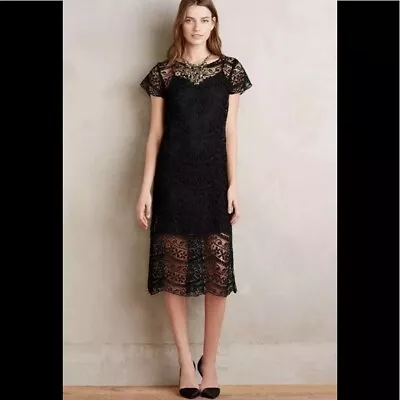 NWT ANTHROPOLOGIE  MYNE Anya Lace Dress  Size 6 Retail $258 • $129