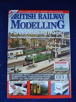 1 - BRM  British Railway Modelling - April 2010 - Coaling Tower - Baseboards - • £5.99