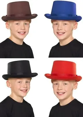 Kids Top Hat Showtime Fancy Dress Party Accessory • £4.99