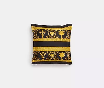 £155 • Buy Versace 'I Love Baroque' Reversible Cushion, Black/white. REALLY GOOD CONDITION
