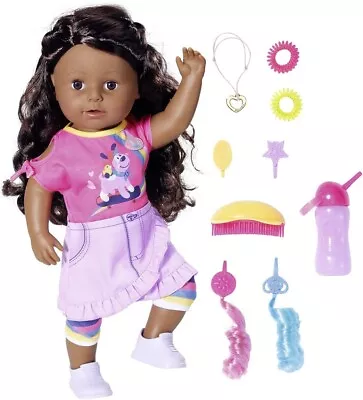 BABY Born Soft Touch Sister Doll & Accessories Set 43cm New Kids Xmas Toy 4Y+ • £54.99