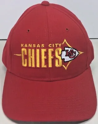 Vintage 90s Starter Pro Line Kansas City Chiefs Embroidered Hat Cap Free Ship! • $24.88