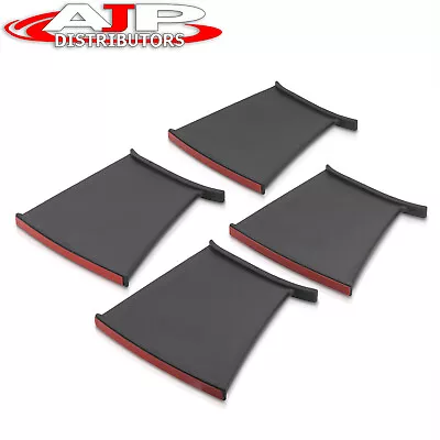4piece ABS Trunk Spoiler Stabilizer Wing Support For 2002-2007 Subaru WRX STi GD • $34.99