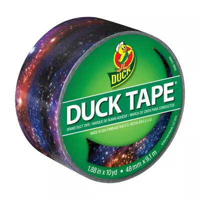  Printed Duck Tape® Brand Duct Tape - Galaxy 1.88 In. X 10 Yd. • $11.25