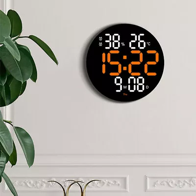 £29.99 • Buy 10  Large Luminous Wall Clocks Glow In The Dark Silent Home Digital Clock Decor