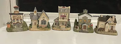 VINTAGE 90's International Resourcing Services  Christmas Village - LOT OF 5 • £28.49