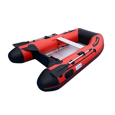 $899 • Buy 2.7M Inflatable Boat Dinghy Yacht Tender Pontoon Boat With Aluminum Floor 