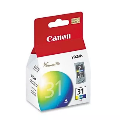 Genuine Canon CL-31 Color Ink Cartridge 31 MP210 MP470 MX300 MX310 IP2600 CL31 • $29.99