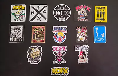 NOFX Band Vinyl Stickers Heavy Metal Decals Punk Rock Final Tour Anti Flag • $4