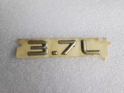 Vintage Jeep 3.7L Emblem Decal Nameplate MOPAR GENUINE OEM 1L6 • $29.99