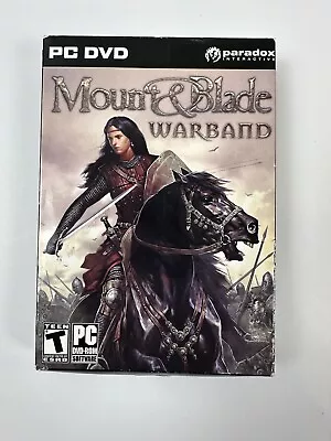 Mount & Blade: Warband (PC 2010) BRAND NEW FACTORY SEALED • $34.95