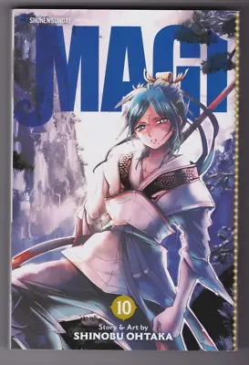 Magi Labyrinth Of Magic Vol 10 English Manga Viz Ohtaka • $58.26