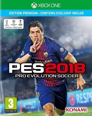 PES 2018 Pro Evolution Soccer Edition Premium (Microsoft Xbox One) • $25.50