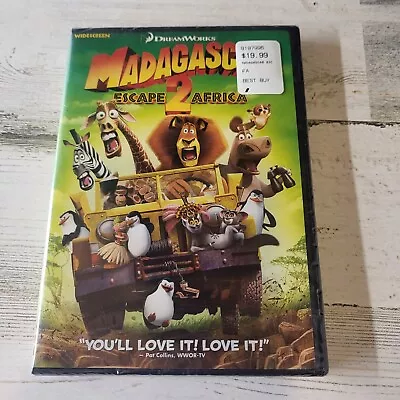 Madagascar: Escape 2 Africa (DVD 2009 Sensormatic Widescreen) • $7