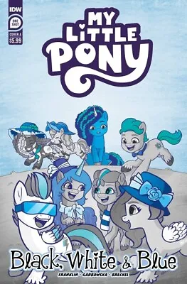 My Little Pony Black White & Blue #1 - Bagged & Boarded • £5.50