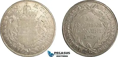 A6/16 Austria Maria Theresia Taler 1767 Günzburg Mint Silver (27.85g) • $269