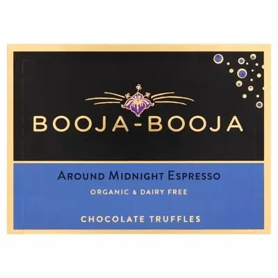 Booja Booja Around Midnight Espresso Chocolate Truffles 92g - Vegan • £10