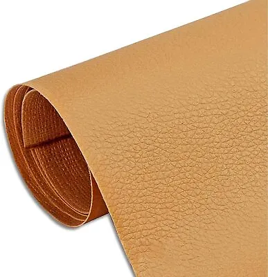 Continuous Marine Vinyl Fabric Faux Leather Auto Upholstery By The Yard 20*54in • $11.38