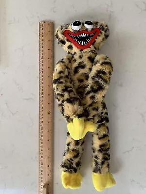 40 Cm Huggy Wuggy Plush - Leopard Print- Very Good Used Condition • £5