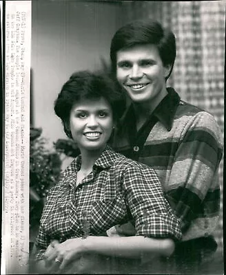 Marie Osmond With Her Fiance Jeff Raybon - Vintage Photograph 2375312 • $14.90