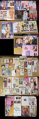 Britney Spears Magazine Clippings Lot + Foldout Pinup Posters + Print Ads • $65