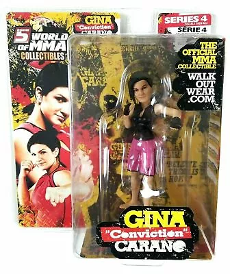 Round 5 WOMMA Gina Carano Pink Shorts Exclusive Variant Limited Edition Figure • $6.39