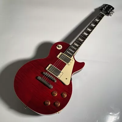 Epiphone Les Paul Standard Plus Top Pro Wine Red 2014 Electric Guitar F/S • $505