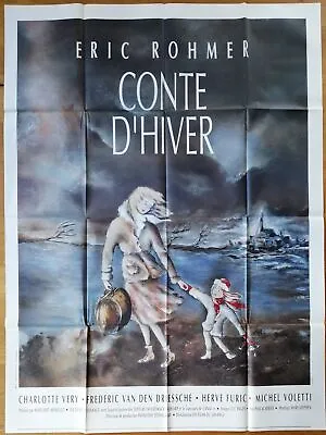 CONTE D'HIVER Eric Rohmer Original LARGE French Movie Poster A TALE OF WINTER • $49