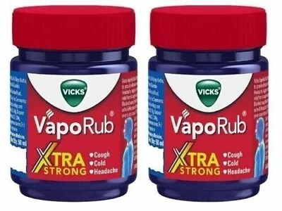 Vicks VapoRub Xtra Strong 50 Ml - Pack Of 2 • $14.99