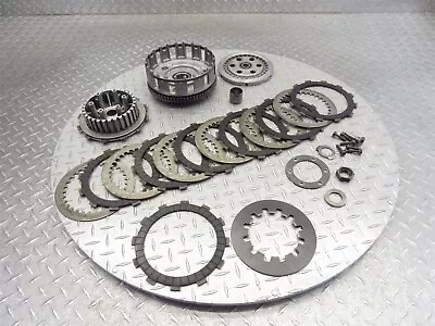 2000 00-01  Yamaha YZFR1 R1 Clutch Basket Hub Primary Plate Disc Inner Outer OEM • $176.69