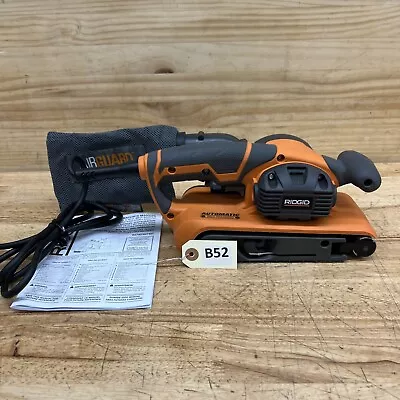 RIDGID R2740 - 6.5 Amp 3  W X 18  L Heavy-Duty Variable Speed Belt Sander - B52 • $54.99