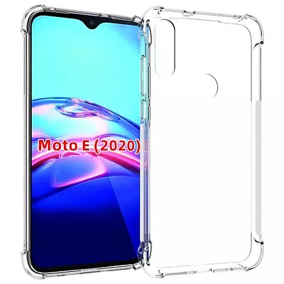 Easy To Install Transparent Soft Slim TPU Case Skin For Motorola Moto E (2020) • $16.53