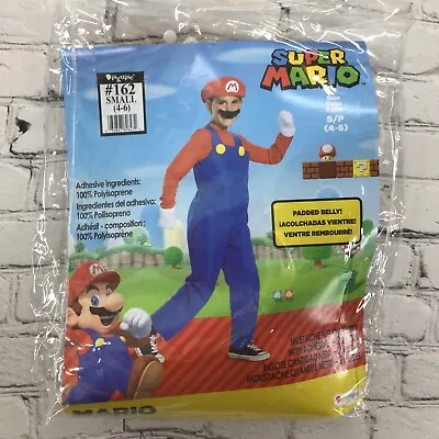 Nintendo Super Mario Bros Mario Deluxe Childs Size Small Costume Disguise • $29.74